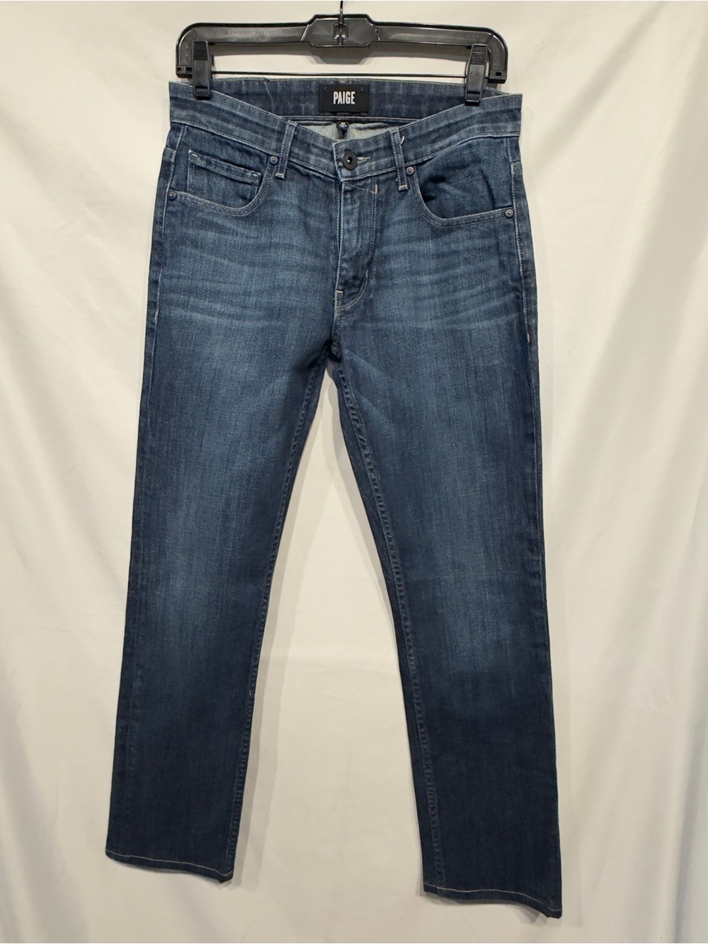 Paige‎ Normandie Straight Leg Jeans Mens size 28 Ponyboy Blue M657202-2033